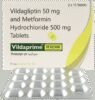 Vildaprime M 500mg/50mg Tablet