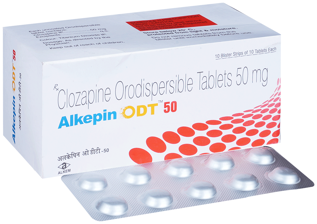 Alkepin Odt 50mg Tablet