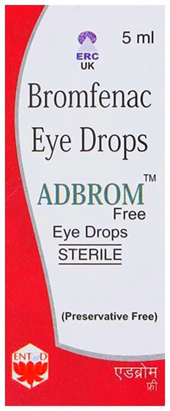 Adbrom Free Eye Drop
