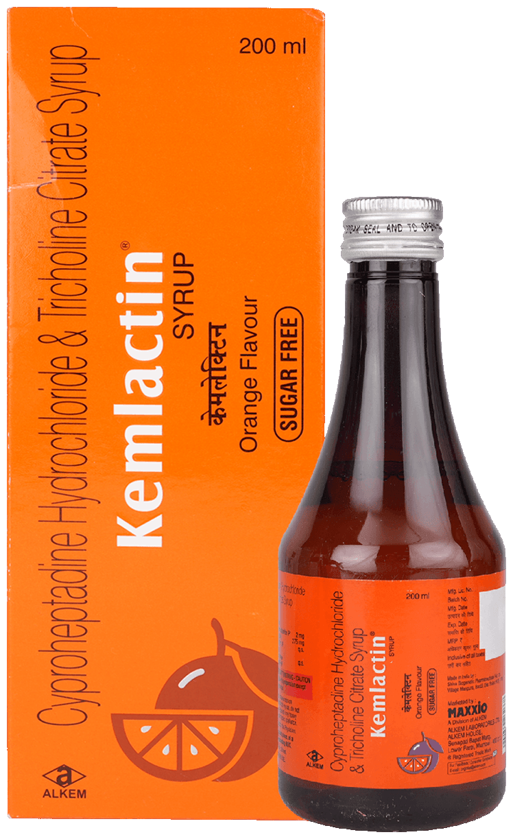 Kemlactin Syrup Orange Sugar Free