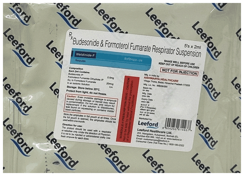 WELDinide F Respules (2ml Each)