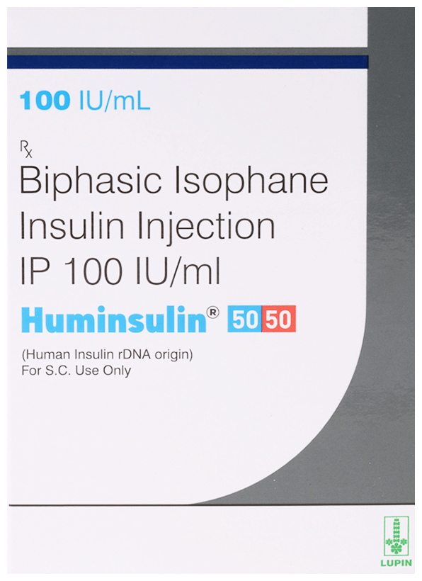 Huminsulin 50/50 Injection (3ml Each)