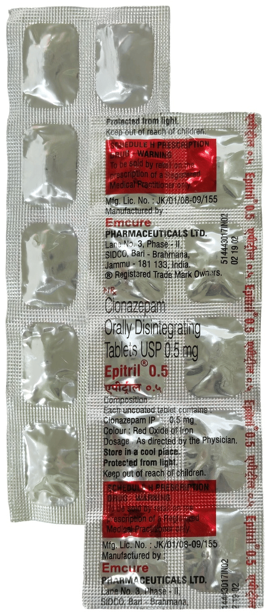 Epitril 0.5mg Tablet