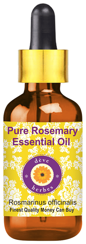 Deve Herbes Pure Rosemary Essential Oil with Dropper