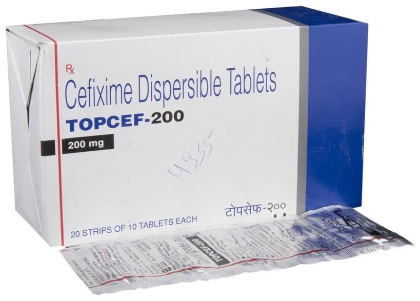 Topcef 200 Tablet DT