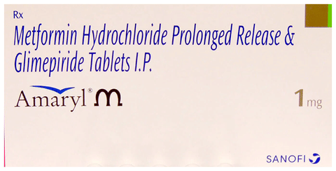 Amaryl M  1mg Tablet PR