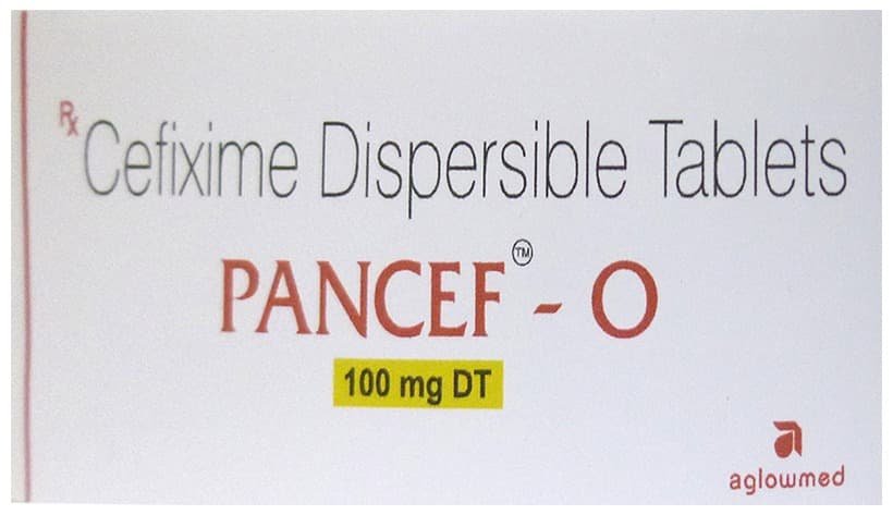 Pancef-O 100mg DT Tablet