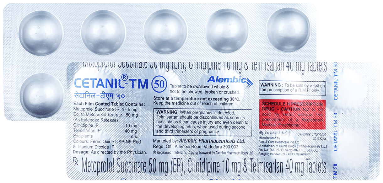 Cetanil-TM 50 Tablet ER
