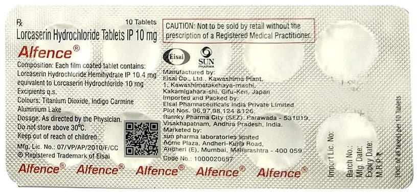 Alfence Tablet