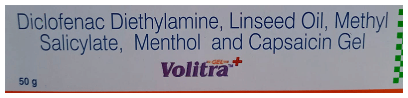 Volitra Plus Pain Relief Gel