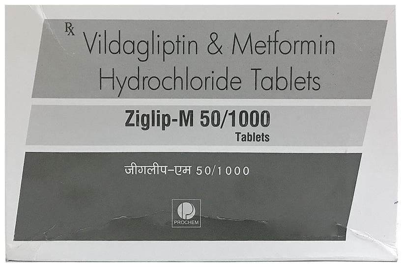 Ziglip-M 50/1000 Tablet