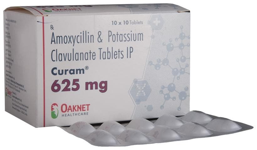 Curam 625mg Tablet