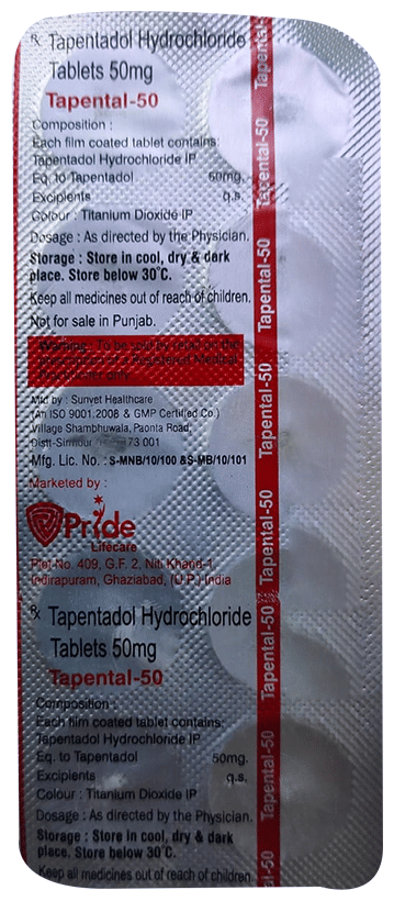Tapental 50 Tablet