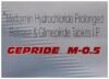 Gepride M 0.5 Tablet PR