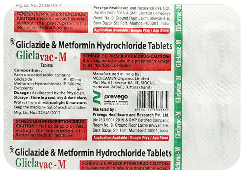 Gliclavac-M Tablet