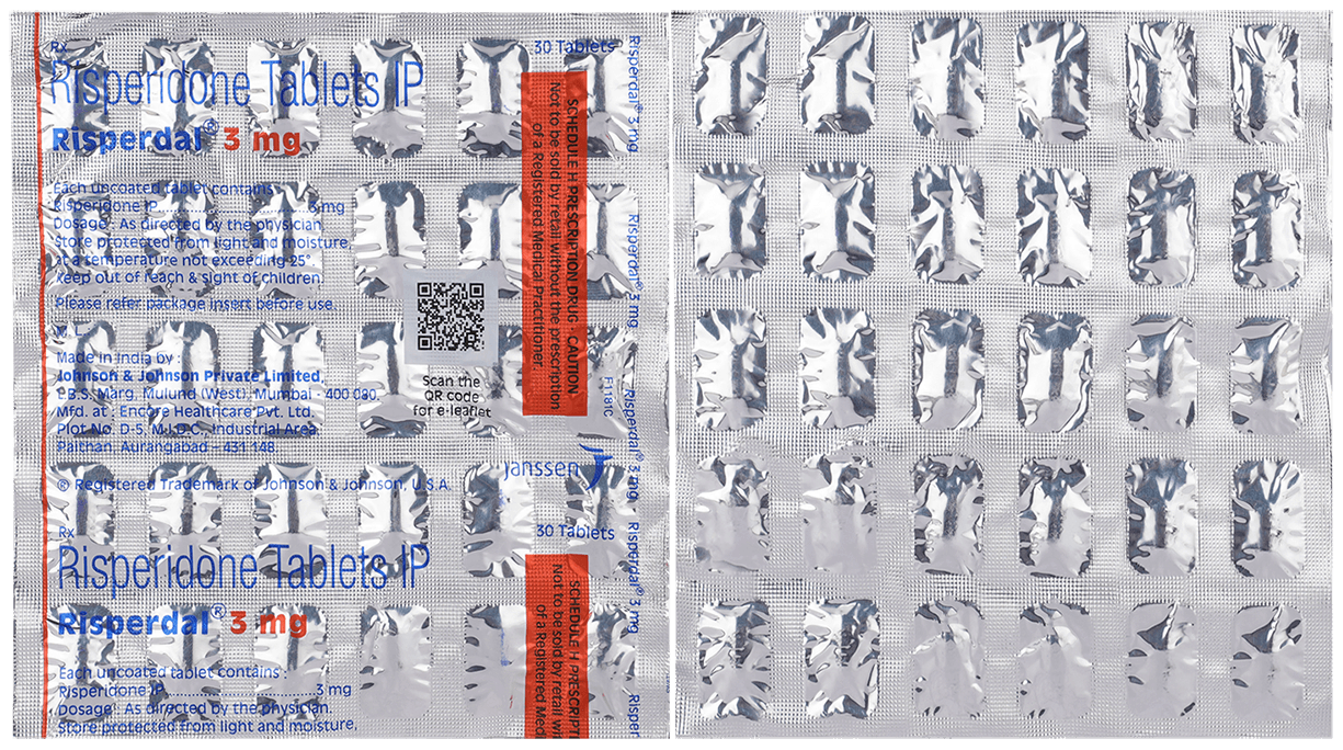 Risperdal 3mg Tablet