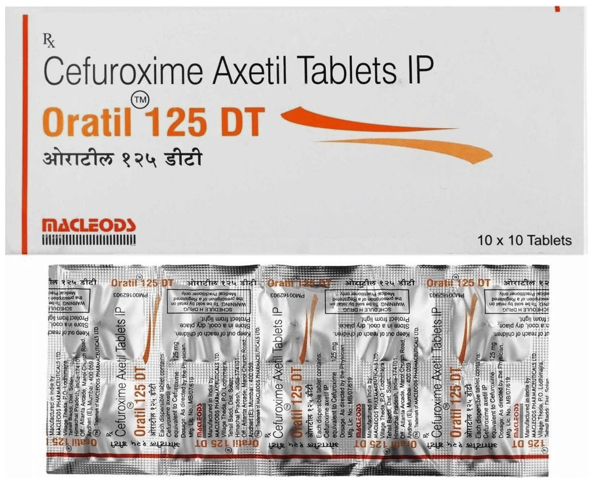 Oratil 125mg Tablet DT
