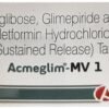 Acmeglim-MV 1 Tablet SR