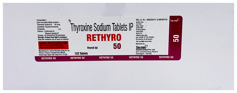 Rethyro 50 Tablet
