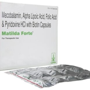Matilda Forte Mecobalamin Capsule with ALA, Folic Acid, Pyridoxine & Biotin