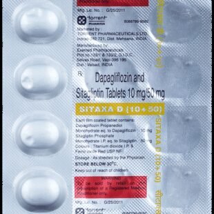 SitaXA D 10mg/50mg Tablet