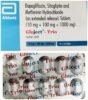 Gluject Trio 10mg/1000mg/100mg Tablet