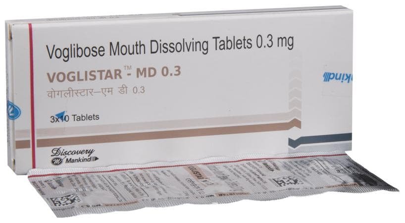 Voglistar -MD 0.3 Tablet