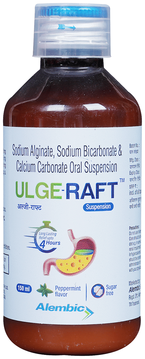Ulge-Raft Oral Suspension Peppermint Sugar Free