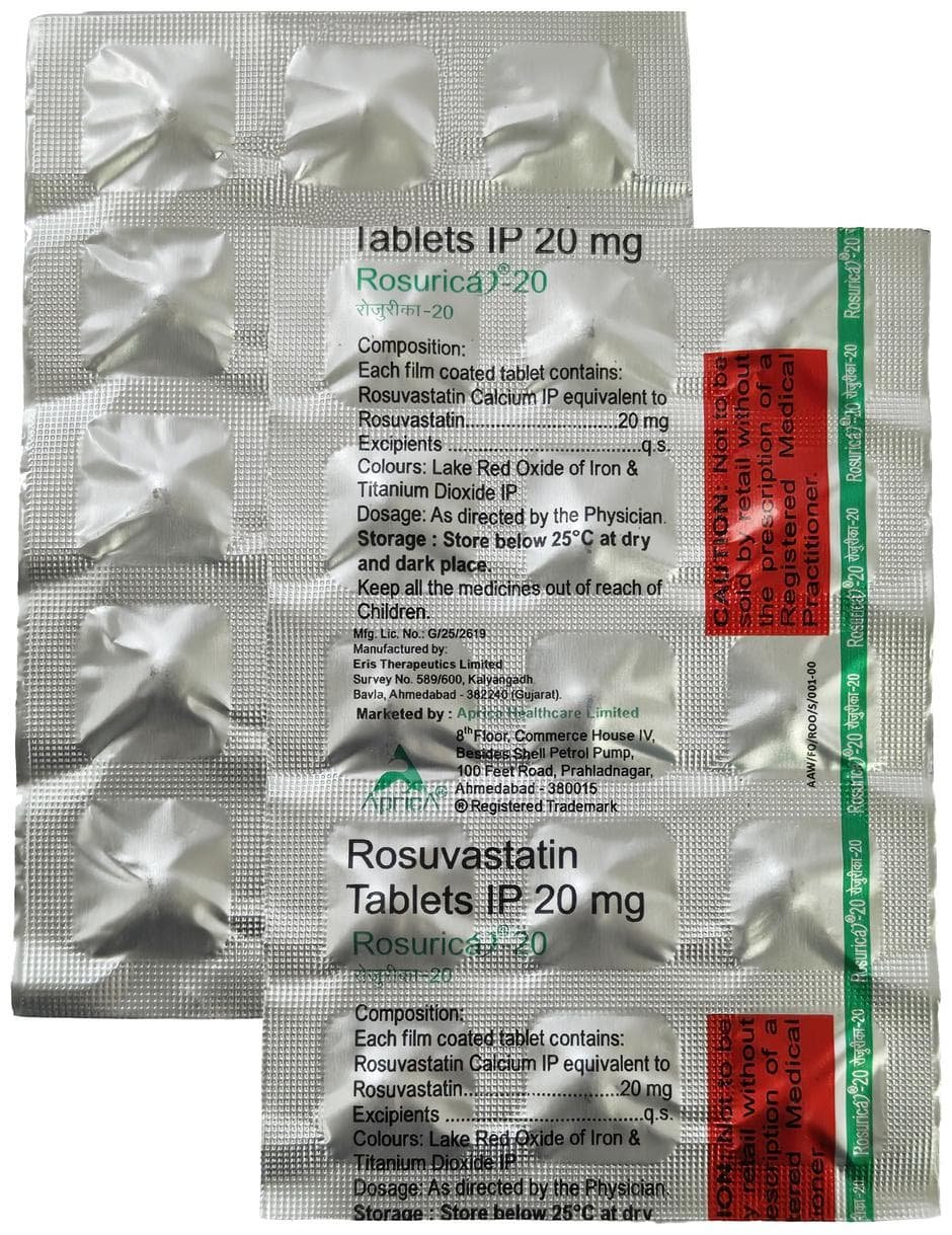 Rosurica 20 Tablet