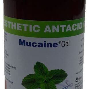 Mucaine Gel Mint Sugar Free