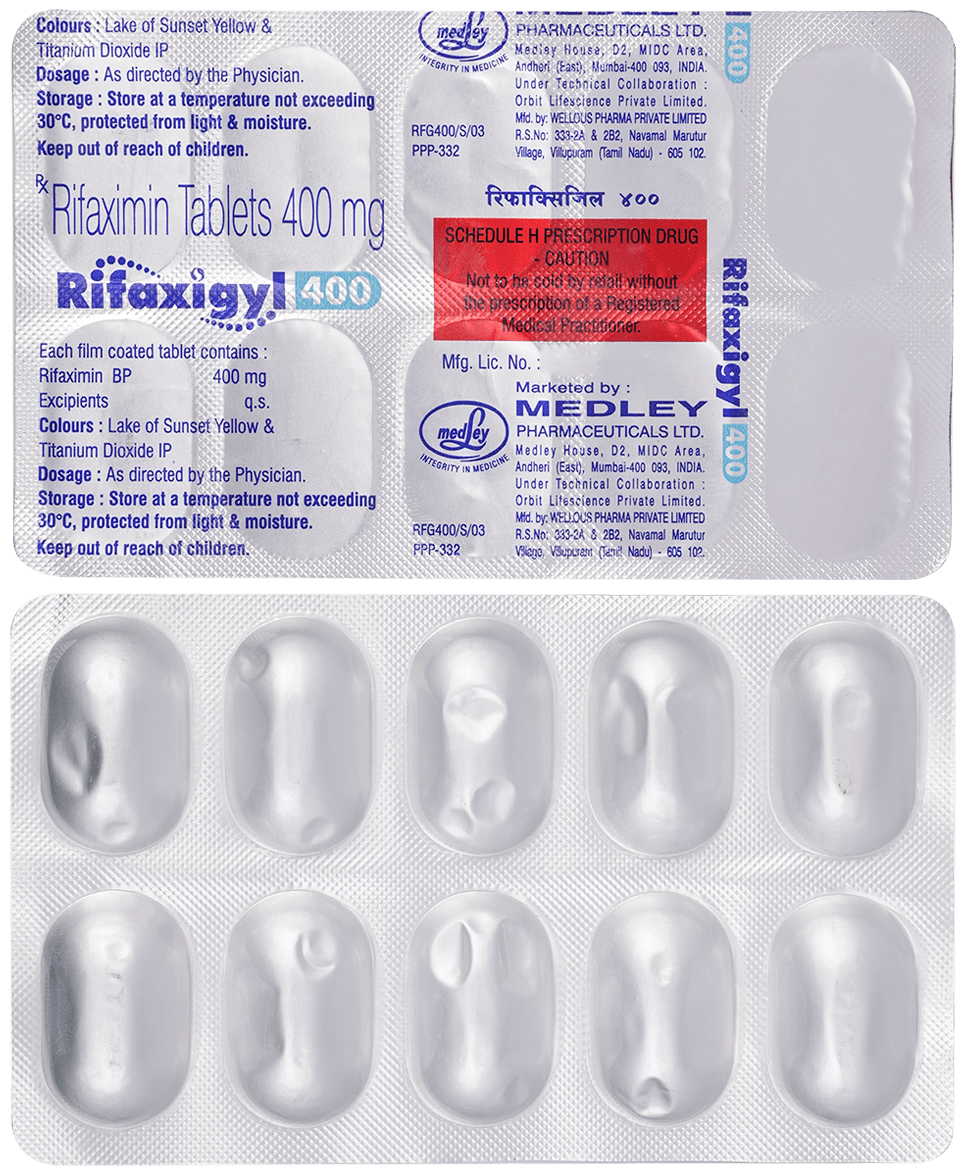 Rifaxigyl 400mg Tablet