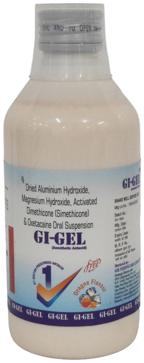 GI Gel Orange Oral Suspension
