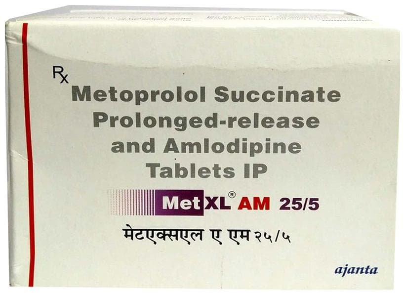 Met XL AM 25/5 Tablet PR