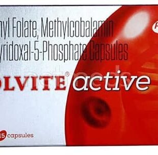 Folvite Active Capsule | With Essential Vitamins | For Nutritional Deficiences