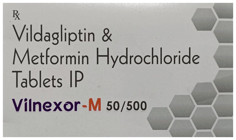 Vilnexor M 500mg/50mg Tablet