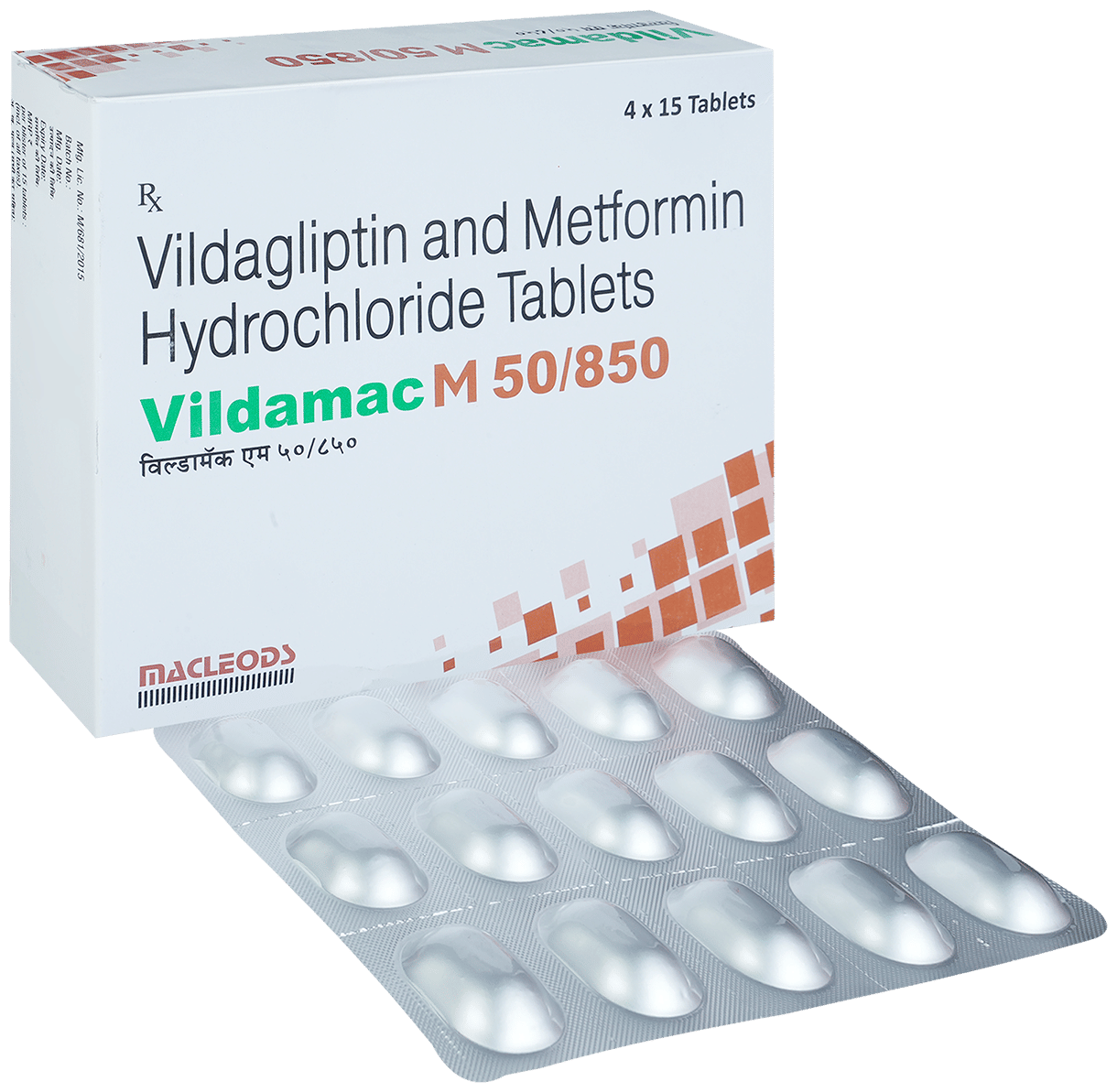 Vildamac M 50/850 Tablet