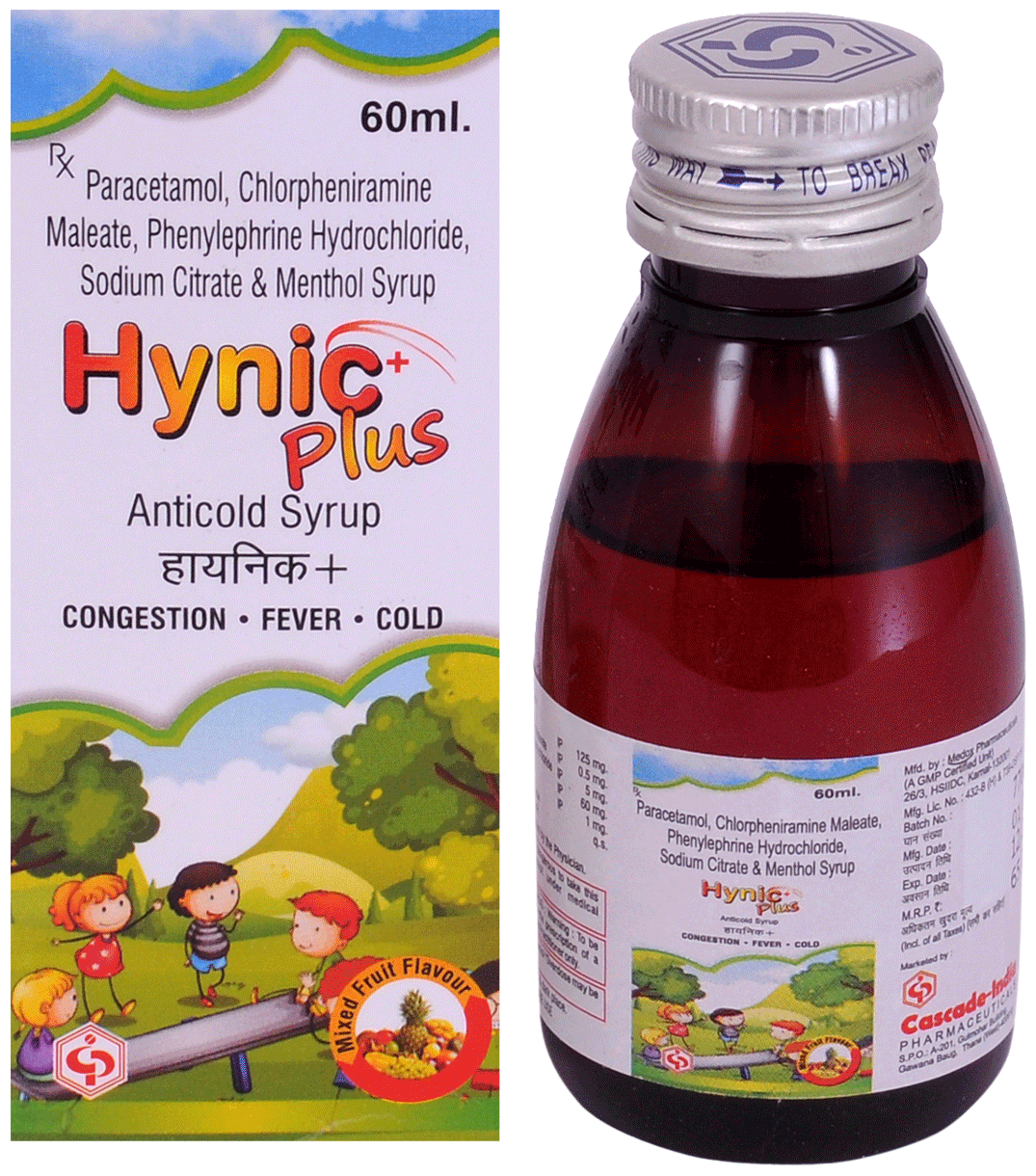 Hynic-Plus Syrup Mixed Fruit