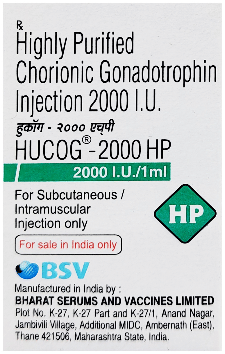 HUCOG 2000 HP Injection