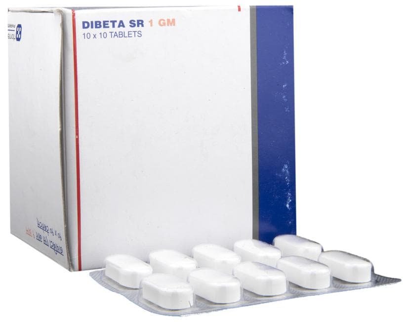 Dibeta SR 1gm Tablet