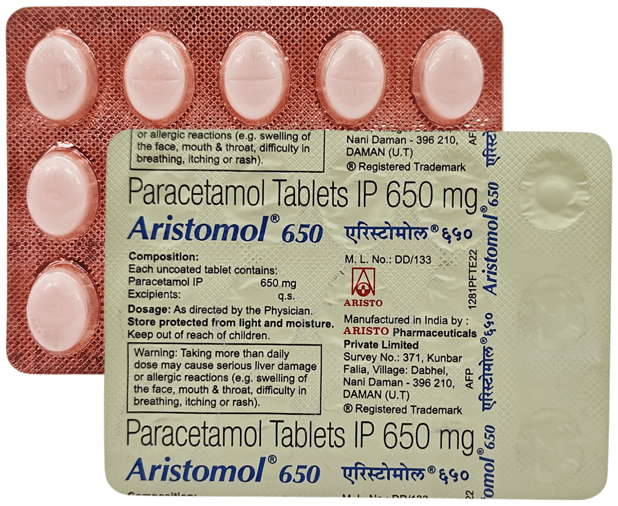 Aristomol 650mg Tablet