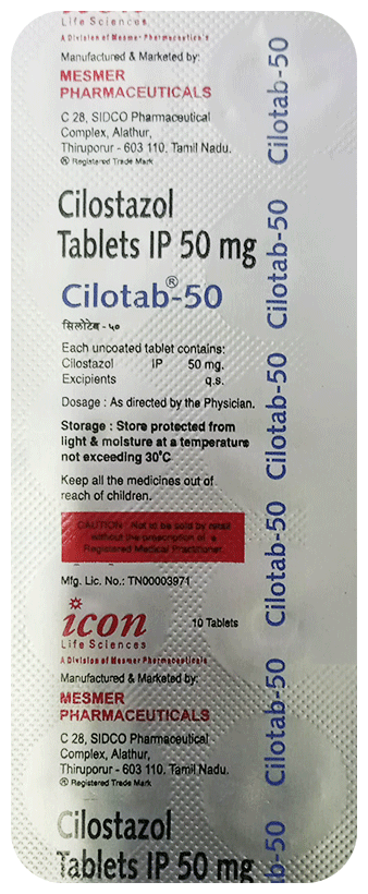 Cilotab 50mg Tablet