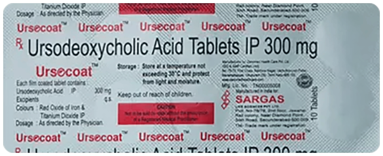 Ursocoat 300mg Tablet
