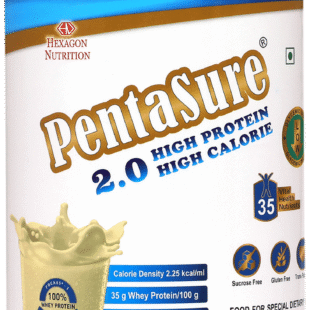 PentaSure 2.0 High Whey Protein with MCT | Flavour Powder Vanilla