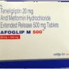Afoglip M  500 Tablet ER