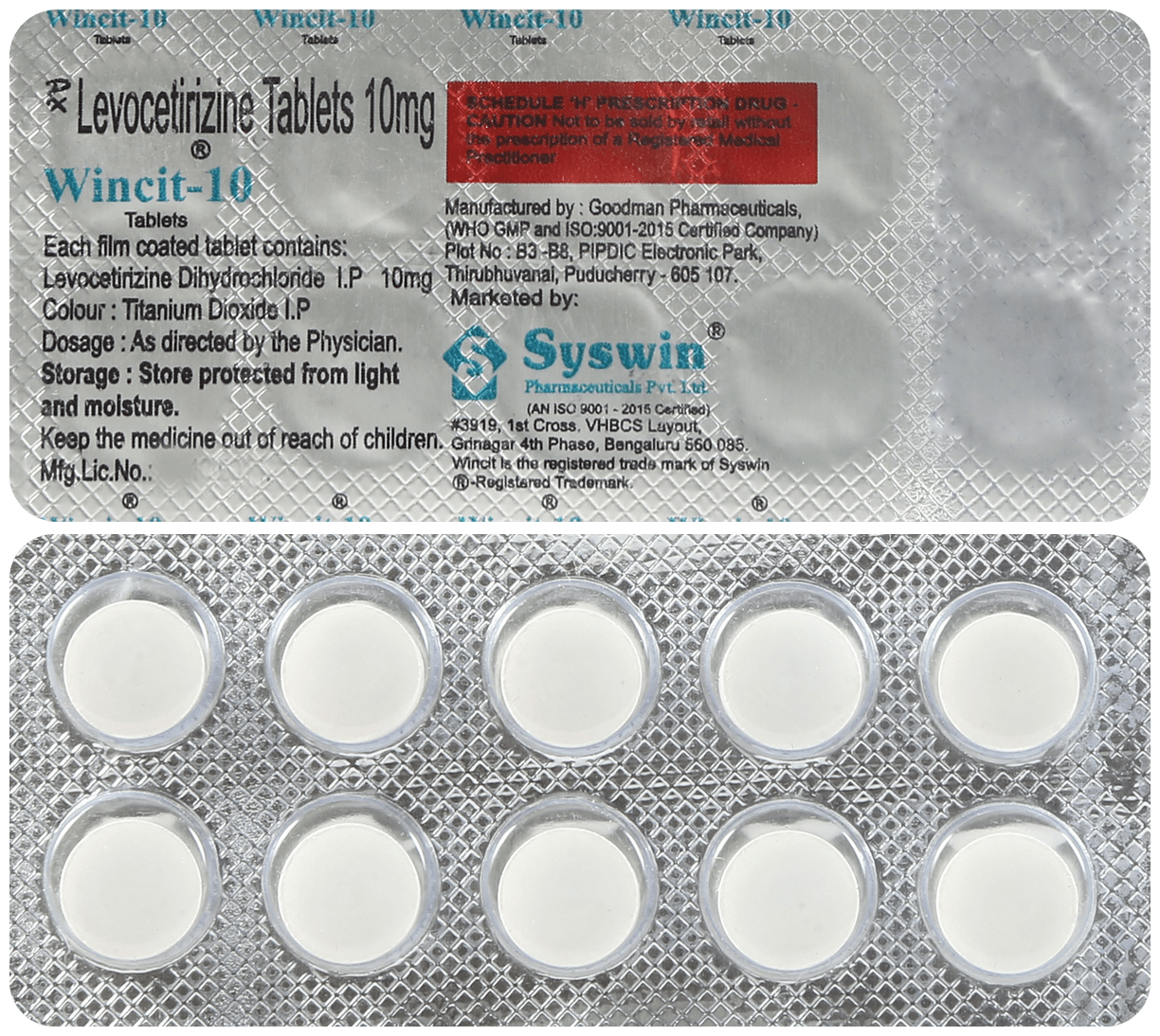 Wincit 10mg Tablet
