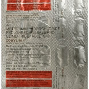 Zoryl-M 1 Tablet PR