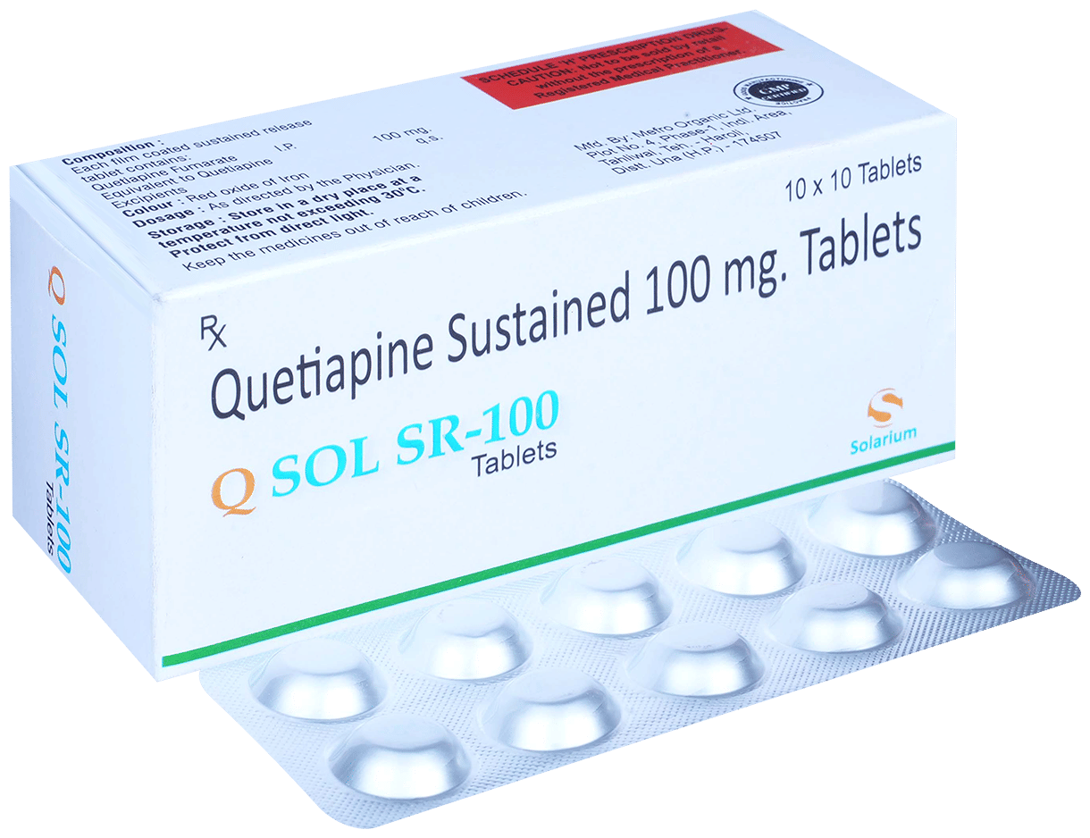 Q Sol 100mg Tablet SR