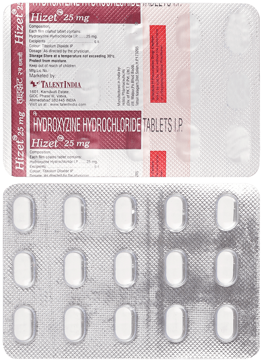 Hizet 25mg Tablet