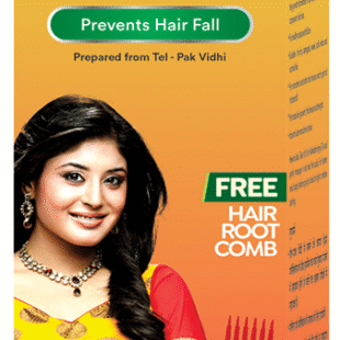 Baidyanath (Nagpur) Mahabhringraj Tel Ayurvedic Hair Oil | Helps Reduce Hair Fall