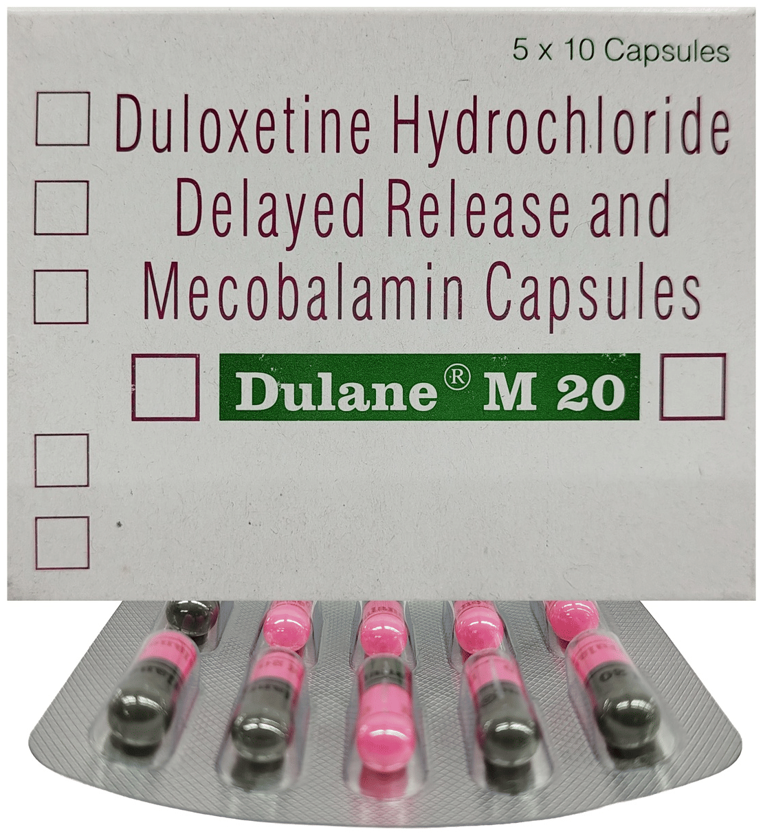 Dulane M 20 Capsule DR